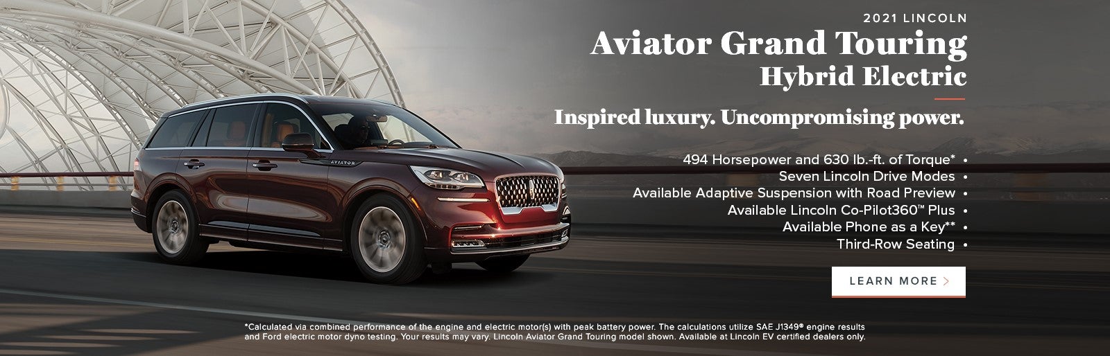 2021 Lincoln Aviator Grand Touring Hybrid Electric 