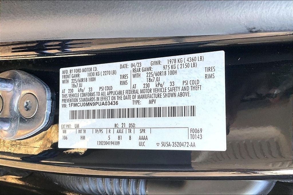 2023 Ford Escape ST-Line
