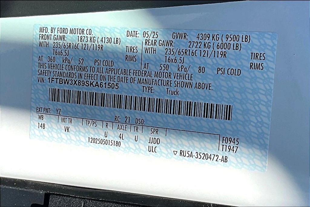 2025 Ford Transit-350 Base