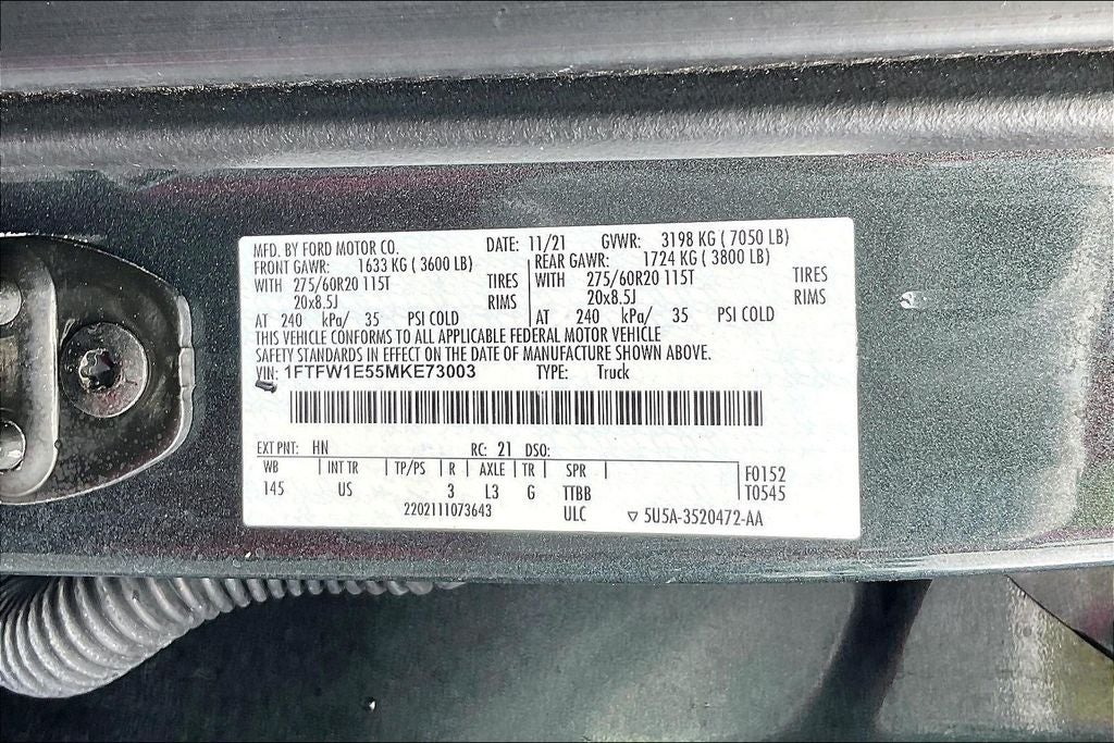 2021 Ford F-150 XLT