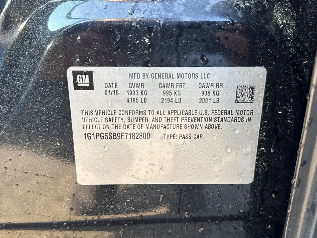 2015 Chevrolet Cruze LTZ