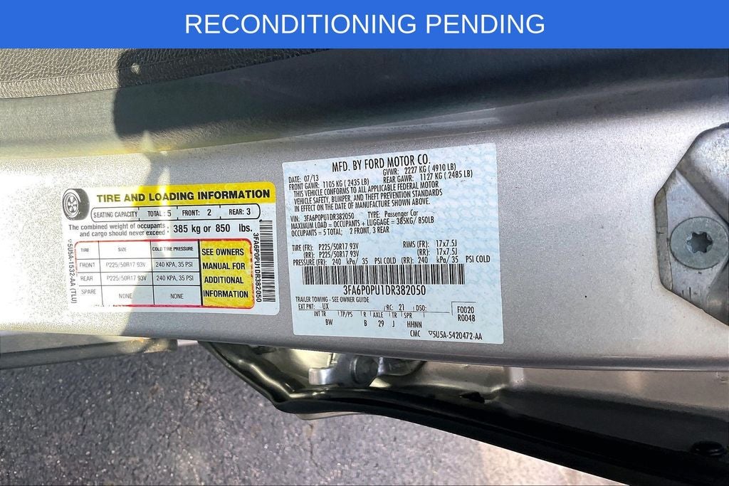 2013 Ford Fusion Energi SE Luxury