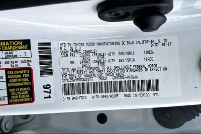 2019 Toyota Tacoma TRD Off-Road V6