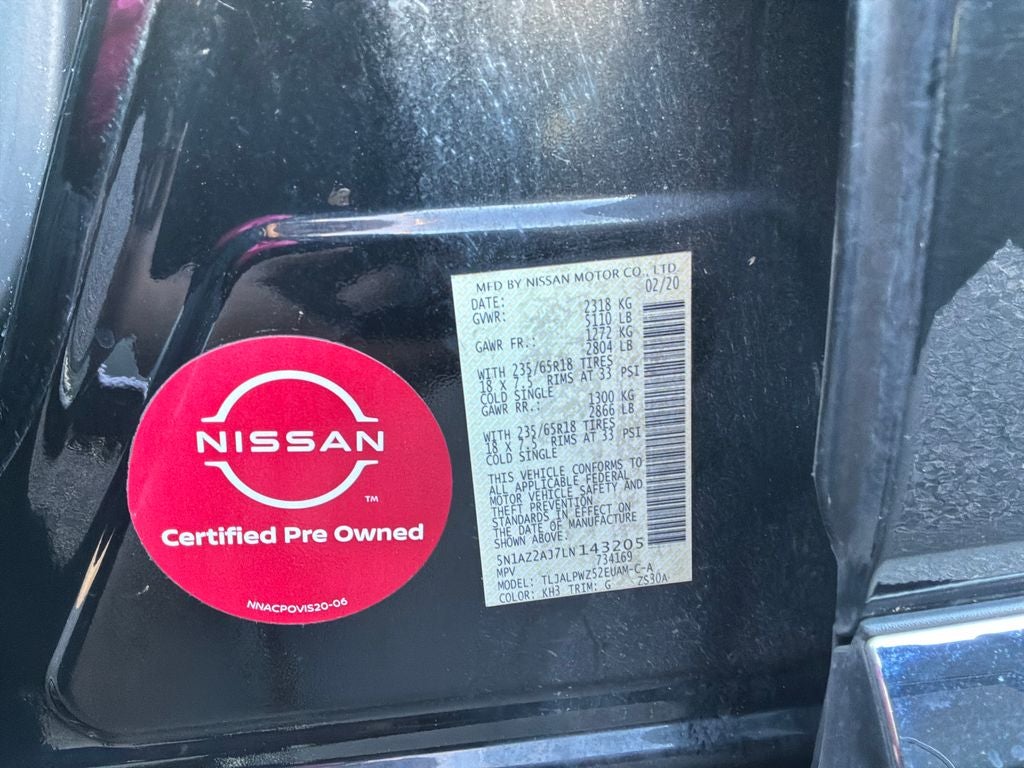 2020 Nissan Murano S