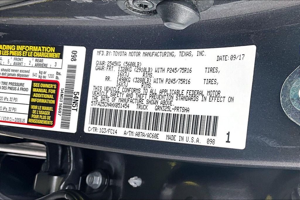 2017 Toyota Tacoma SR5