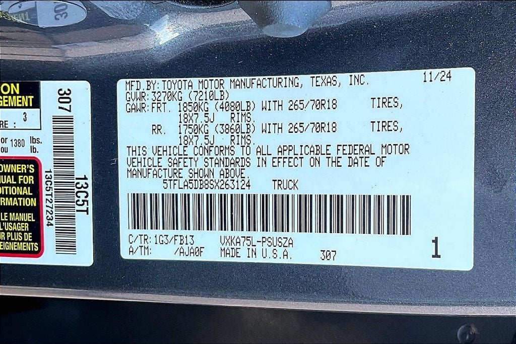 2025 Toyota Tundra SR5