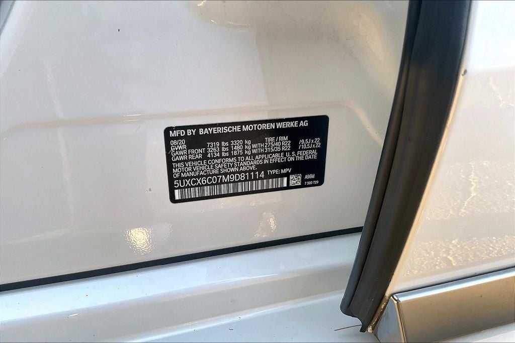 2021 BMW X7 M50i