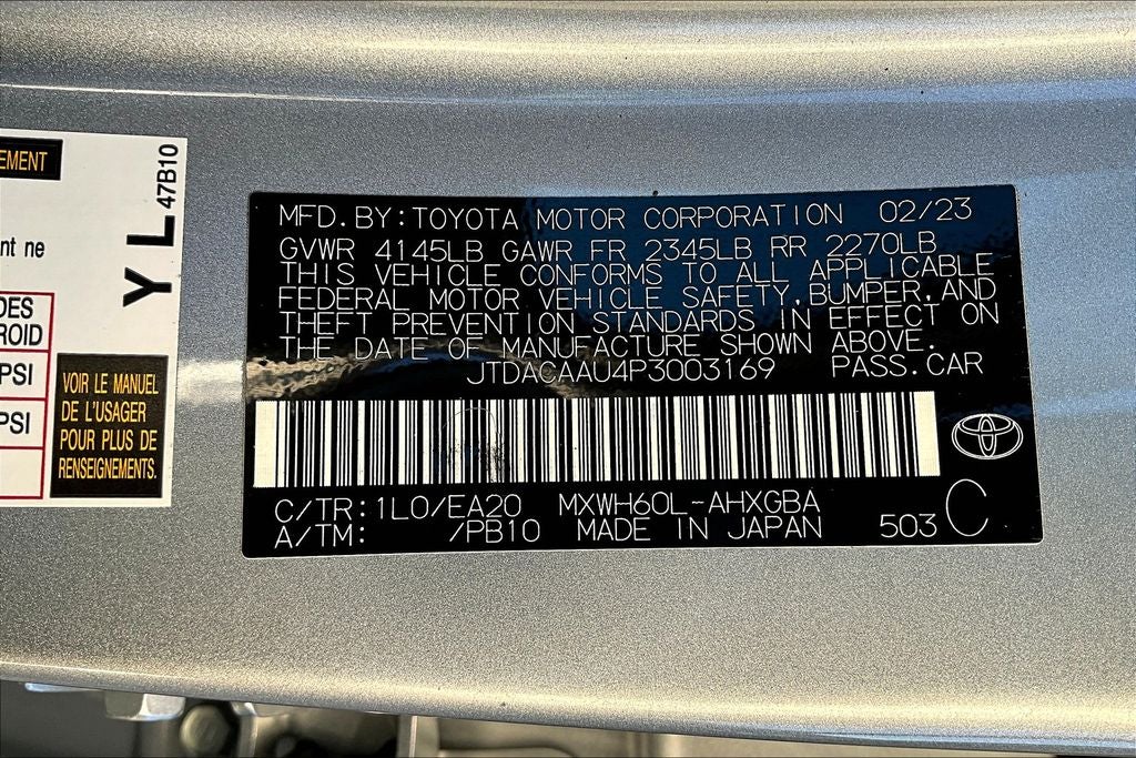 2023 Toyota Prius XLE