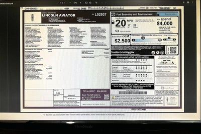 2026 Lincoln Aviator Reserve