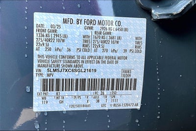 2025 Lincoln Aviator Reserve