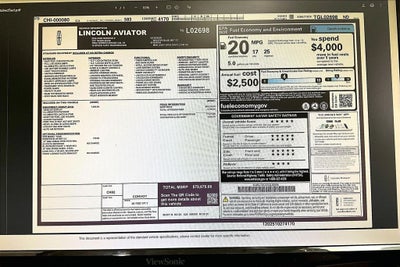 2026 Lincoln Aviator Reserve