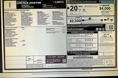 2026 Lincoln Aviator Reserve