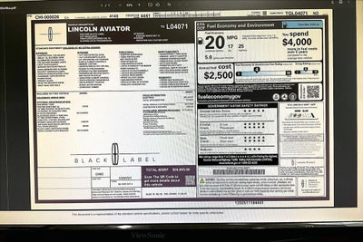 2026 Lincoln Aviator Black Label
