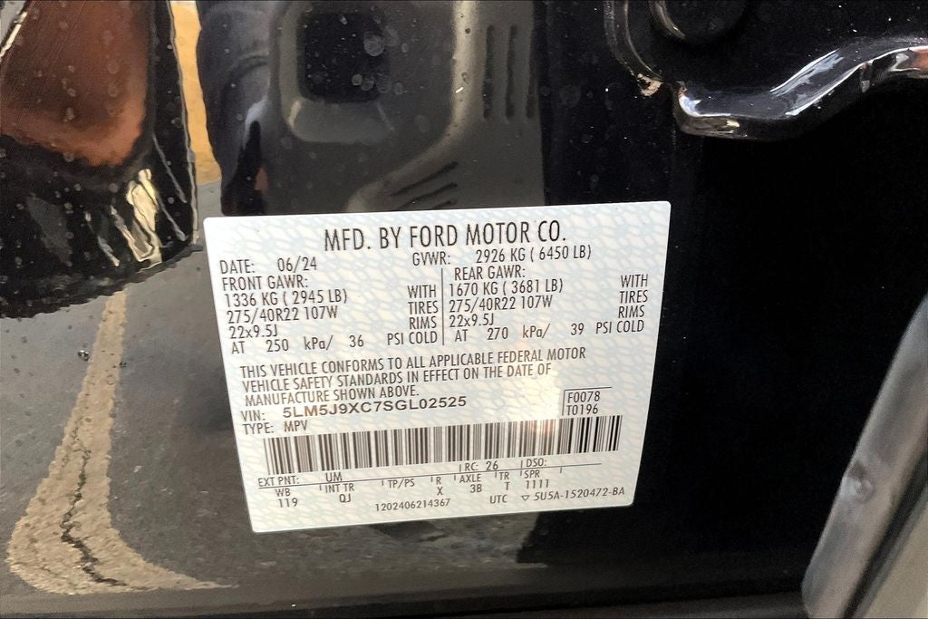 2025 Lincoln Aviator Black Label