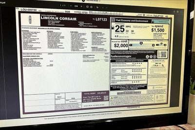 2026 Lincoln Corsair Premiere