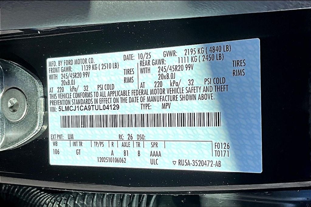 2026 Lincoln Corsair Premiere