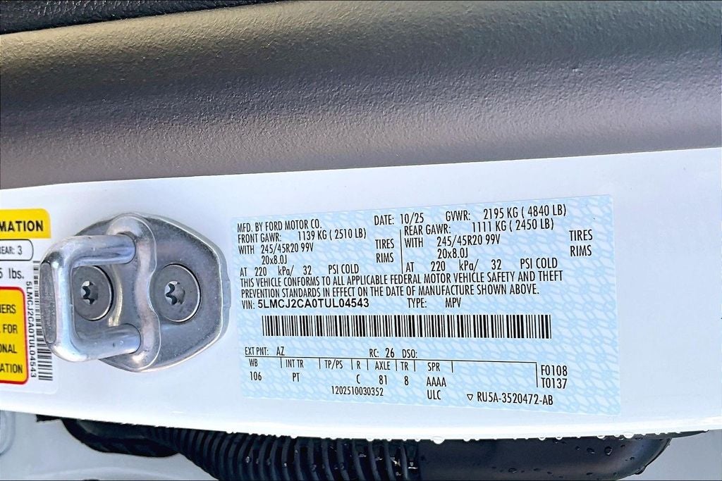 2026 Lincoln Corsair Reserve