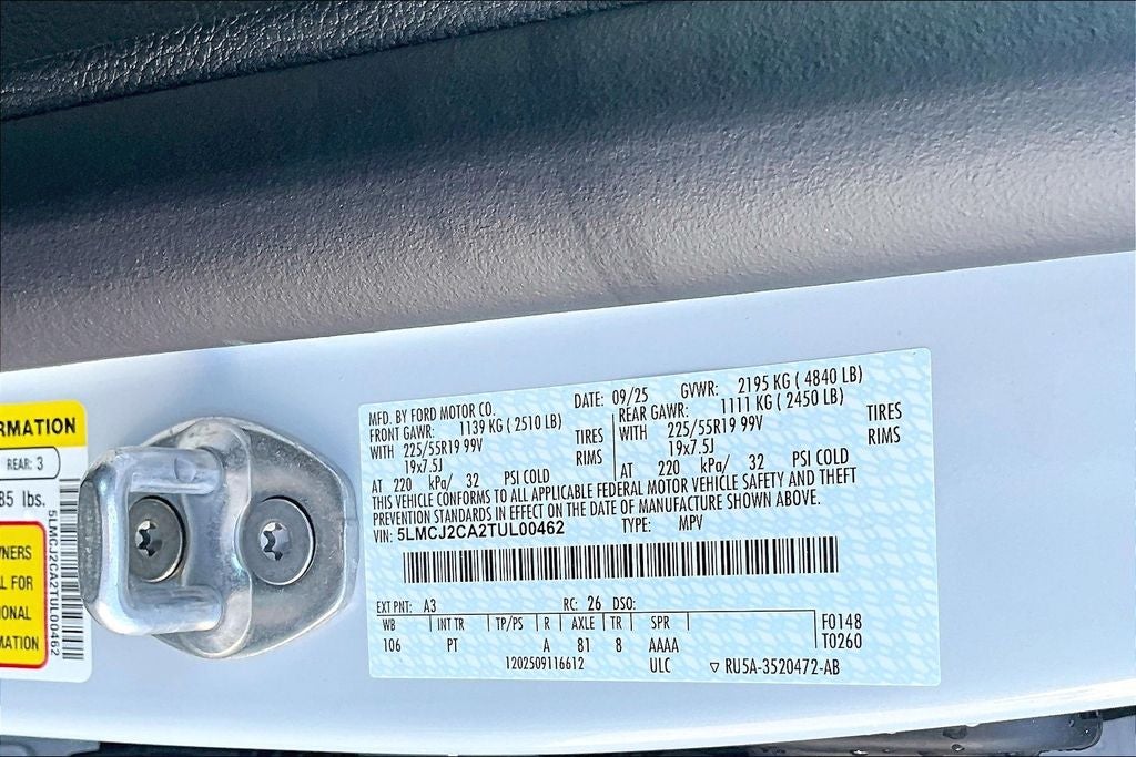 2026 Lincoln Corsair Reserve