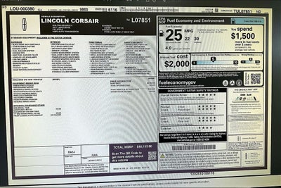2026 Lincoln Corsair Reserve