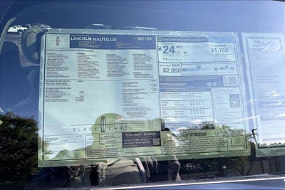 2026 Lincoln Nautilus Black Label