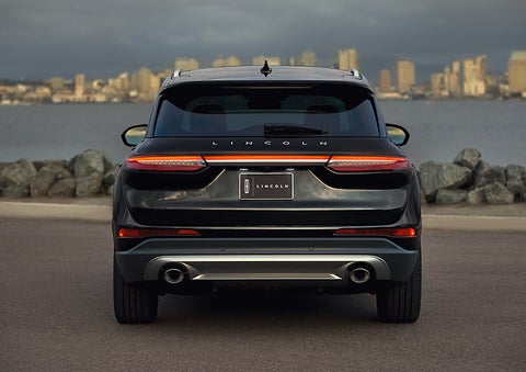 The rear lighting of the 2024 Lincoln Corsair® SUV spans the entire width of the vehicle. | Allan Vigil Lincoln, Inc. in Morrow GA
