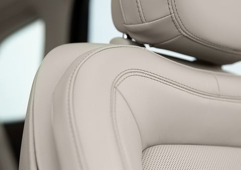 Fine craftsmanship is shown through a detailed image of front-seat stitching. | Allan Vigil Lincoln, Inc. in Morrow GA