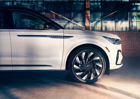 The wheels of the available Jet Appearance Package are highlighted. | Allan Vigil Lincoln, Inc. in Morrow GA