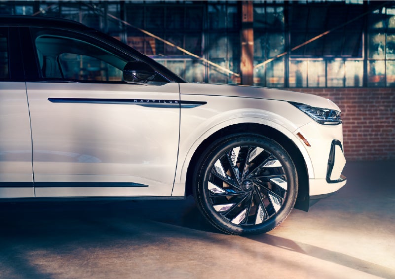 The wheels of the available Jet Appearance Package are highlighted. | Allan Vigil Lincoln, Inc. in Morrow GA