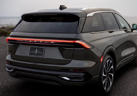The rear of a 2026 Lincoln Black Label™ Nautilus® SUV displays full LED rear lighting. | Allan Vigil Lincoln, Inc. in Morrow GA