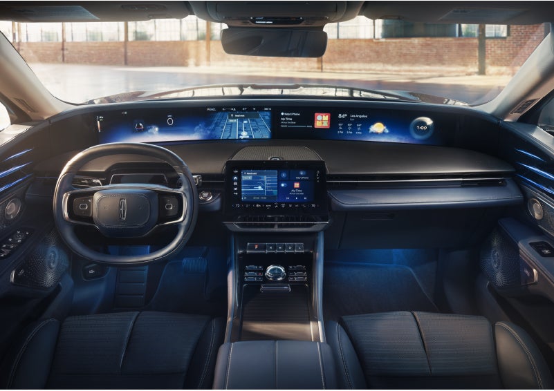 The panoramic display is shown in a 2026 Lincoln Nautilus® SUV. | Allan Vigil Lincoln, Inc. in Morrow GA